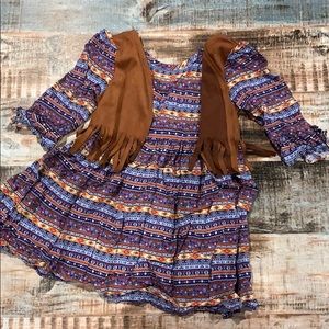 4T hippie dress
